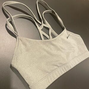 Nike Kids' Gray Sports Bra